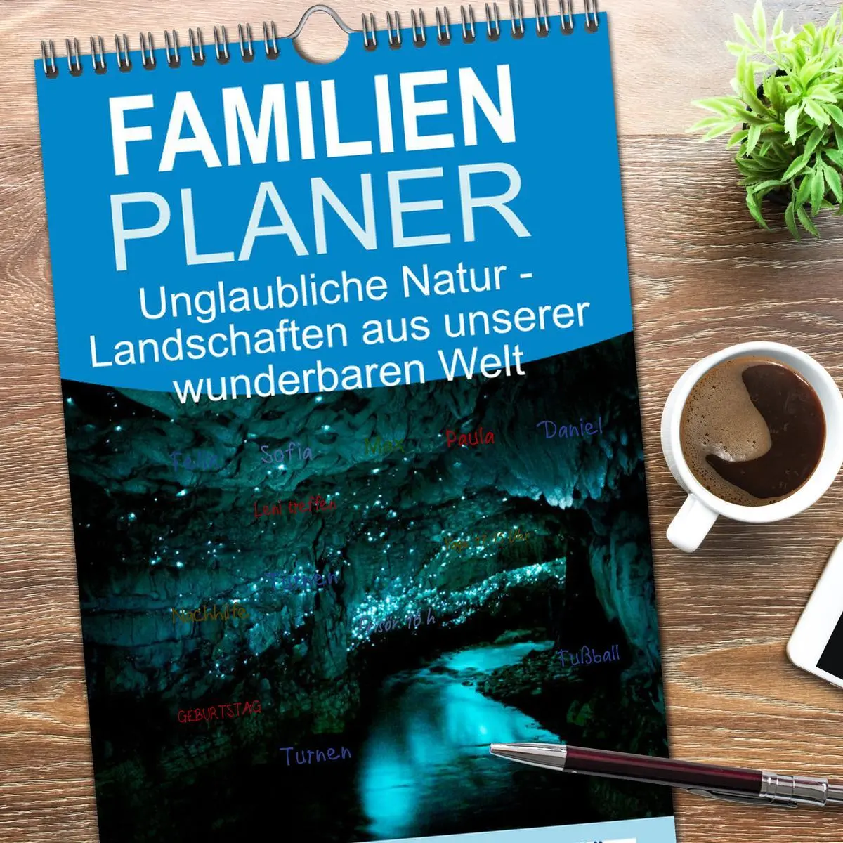 Bild: 9783516508697 | Familienplaner 2026 - Unglaubliche Natur - Landschaften aus unserer...