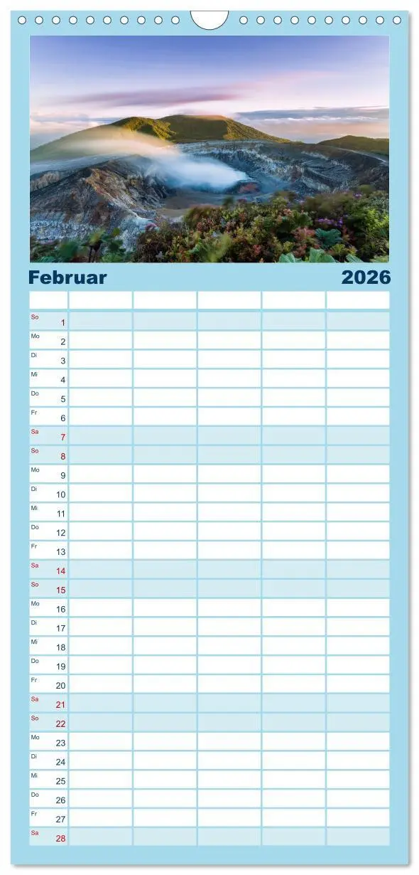 Bild: 9783516508697 | Familienplaner 2026 - Unglaubliche Natur - Landschaften aus unserer...