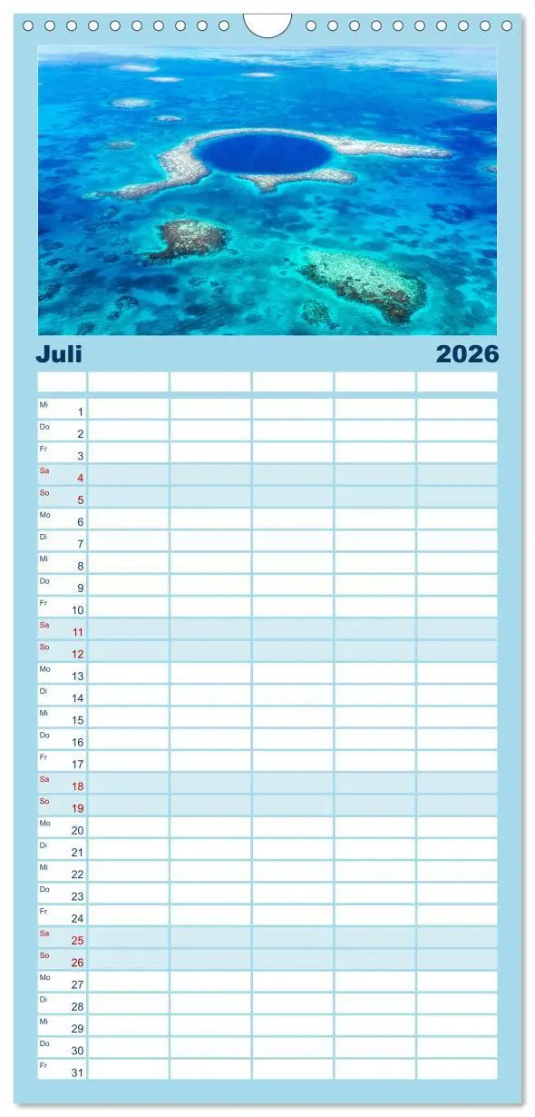 Bild: 9783516508697 | Familienplaner 2026 - Unglaubliche Natur - Landschaften aus unserer...