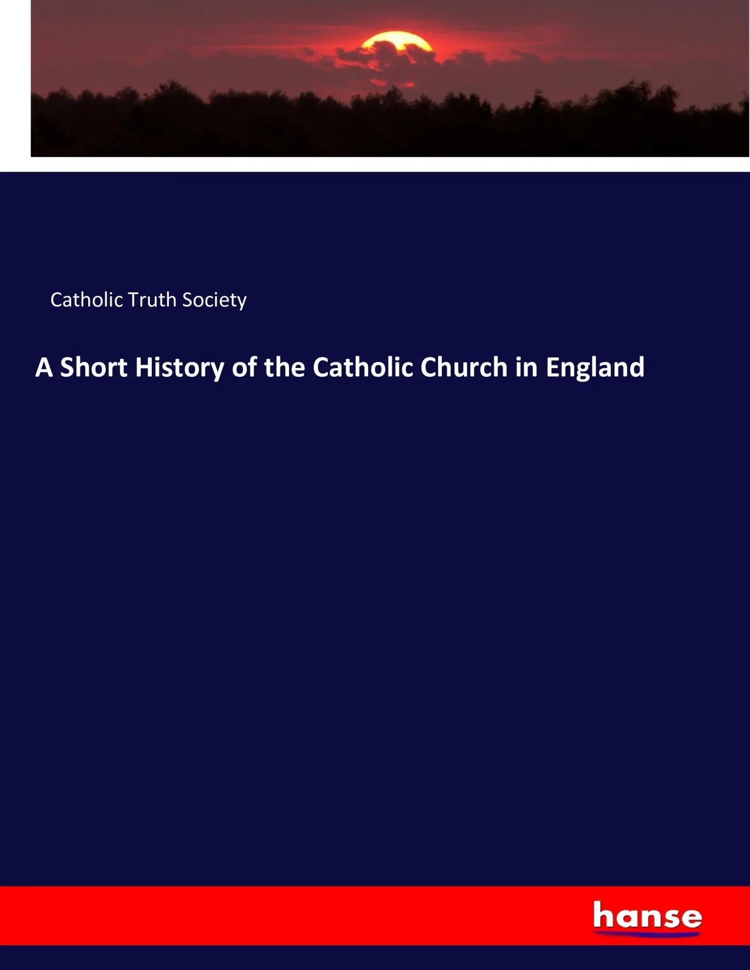 Cover: 9783743388697 | A Short History of the Catholic Church in England | Society | Buch