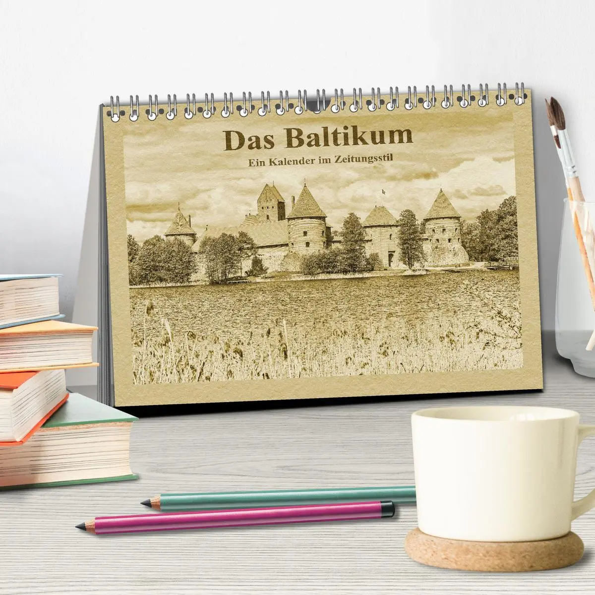 Bild: 9783457888797 | Das Baltikum - Ein Kalender im Zeitungsstil (Tischkalender 2026 DIN...
