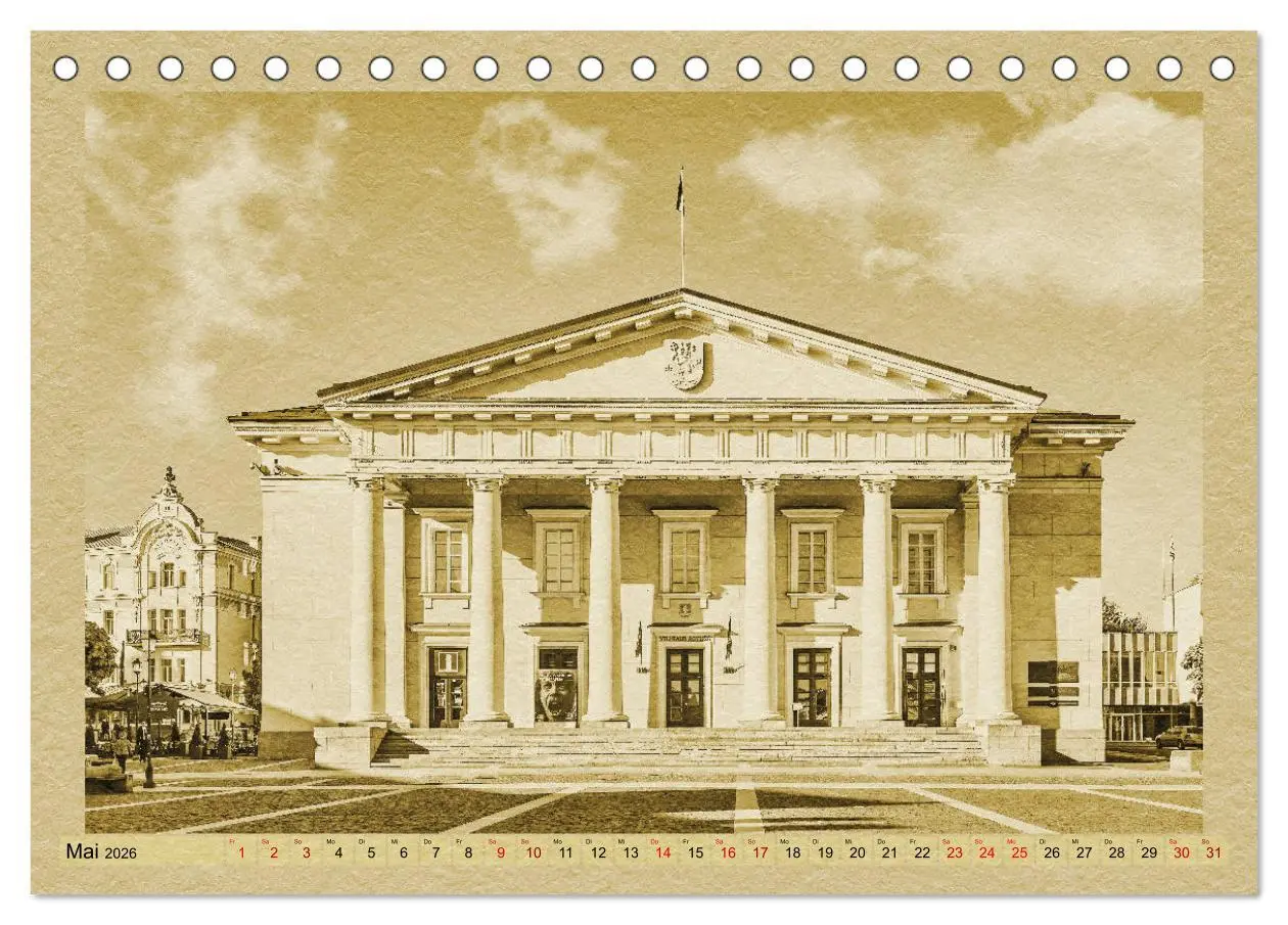 Bild: 9783457888797 | Das Baltikum - Ein Kalender im Zeitungsstil (Tischkalender 2026 DIN...