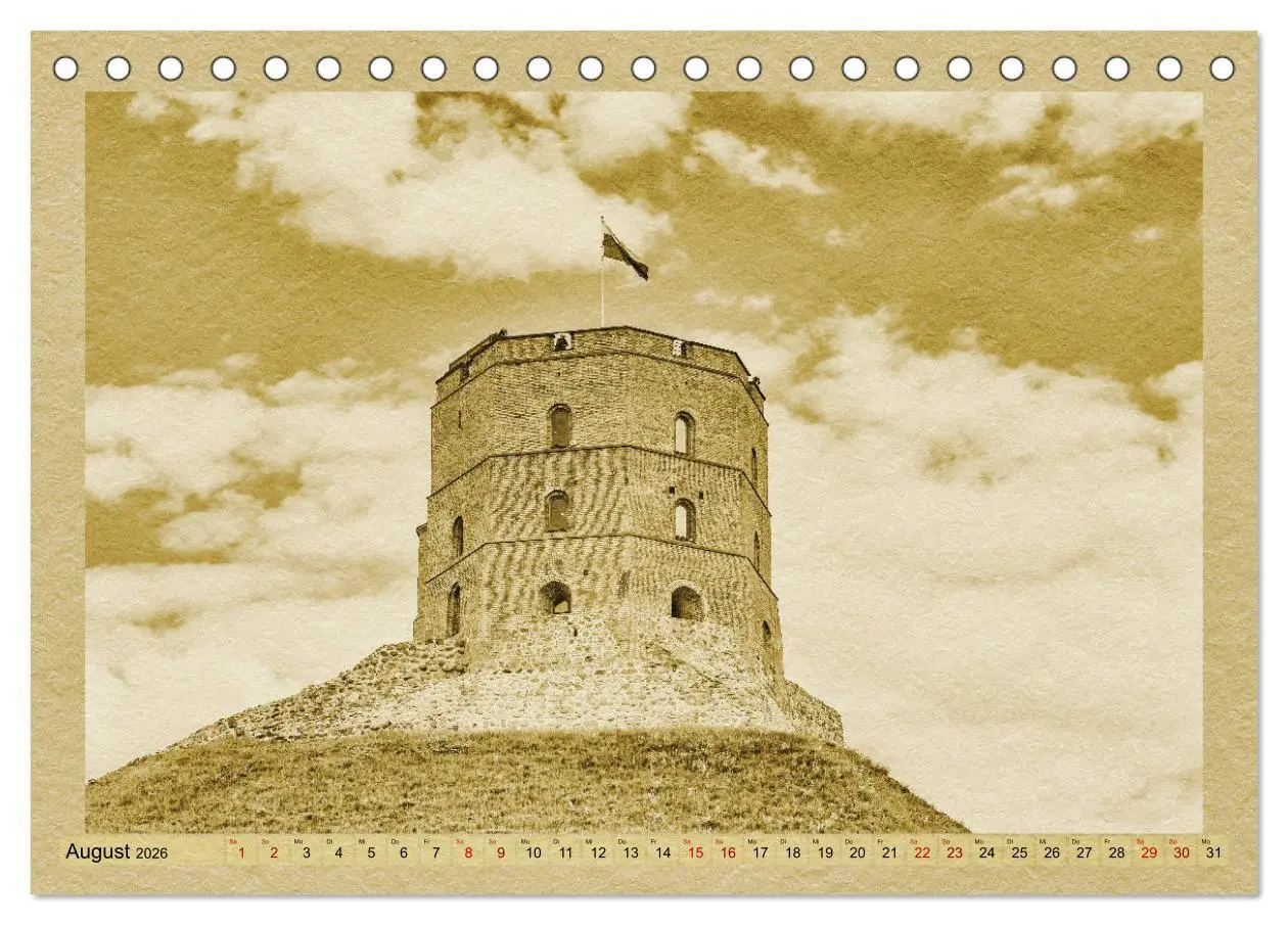 Bild: 9783457888797 | Das Baltikum - Ein Kalender im Zeitungsstil (Tischkalender 2026 DIN...
