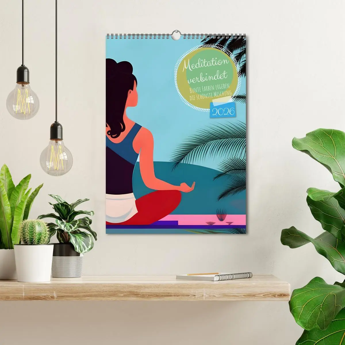 Bild: 9783516598797 | Meditation verbindet (Wandkalender 2026 DIN A3 hoch), CALVENDO...