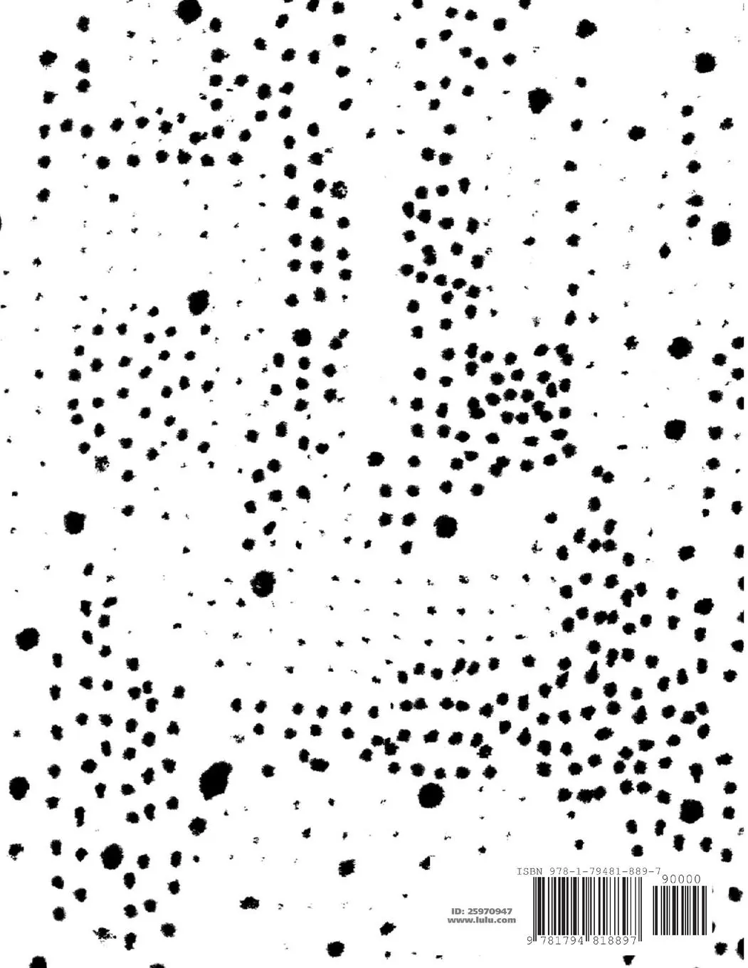 Rückseite: 9781794818897 | Listening with the Eye - An Asemic Notebook - Volume 5 | Cecil Touchon