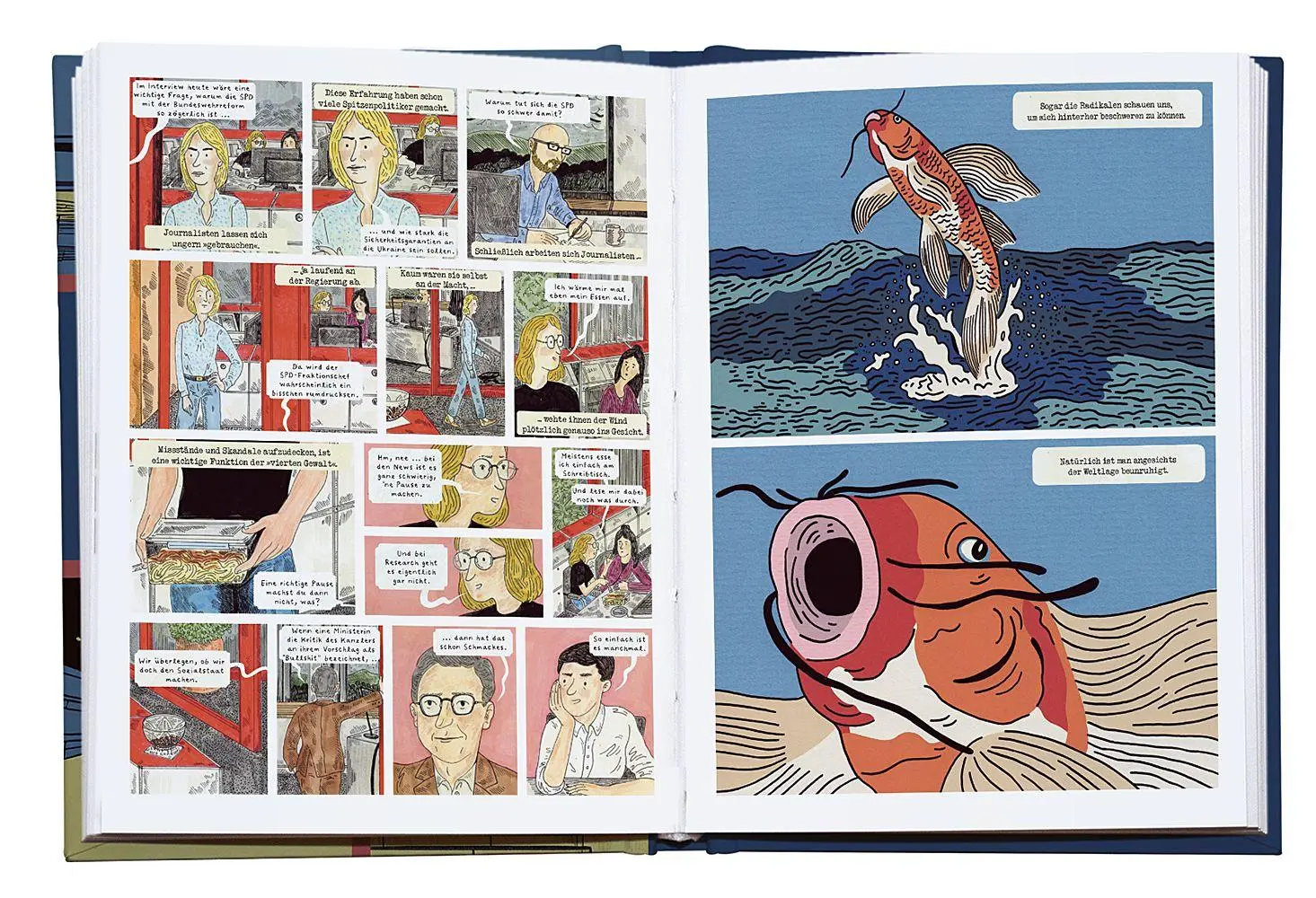 Bild: 9783426568897 | Nachts im Kanzleramt - Die Graphic Novel | Marietta Slomka (u. a.)
