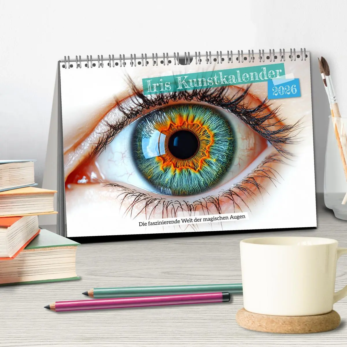Bild: 9783457328897 | Iris Kunstkalender - Die faszinierende Welt der magischen Augen...