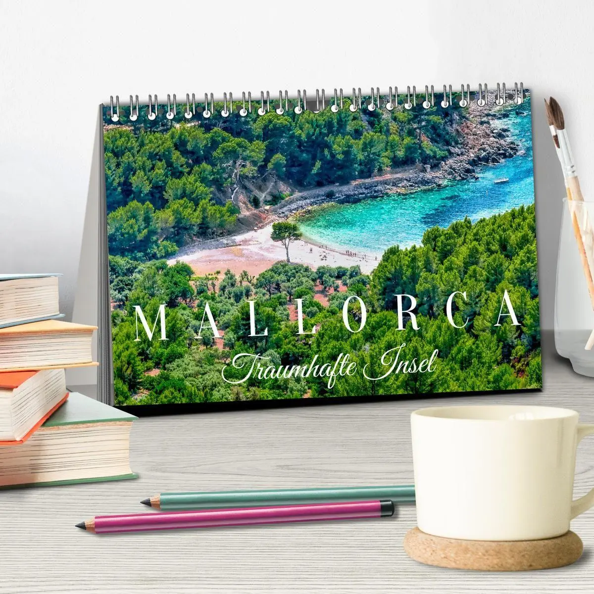 Bild: 9783569508897 | Mallorca Traumhafte Insel (Tischkalender 2027 DIN A5 quer),...