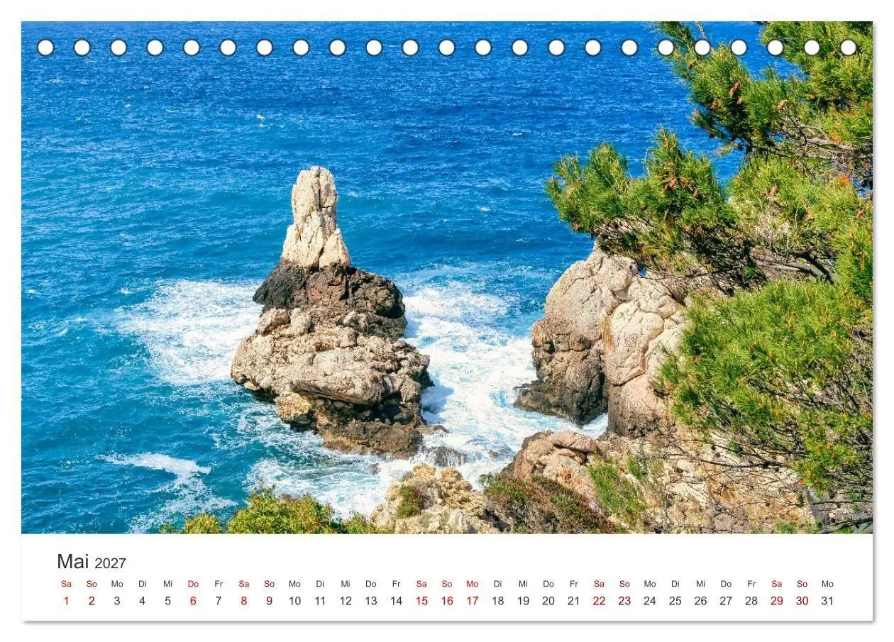 Bild: 9783569508897 | Mallorca Traumhafte Insel (Tischkalender 2027 DIN A5 quer),...