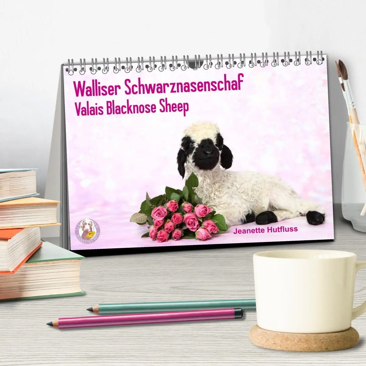 Bild: 9783569748897 | Walliser Schwarznasenschaf Valais Blacknose Sheep (Tischkalender...