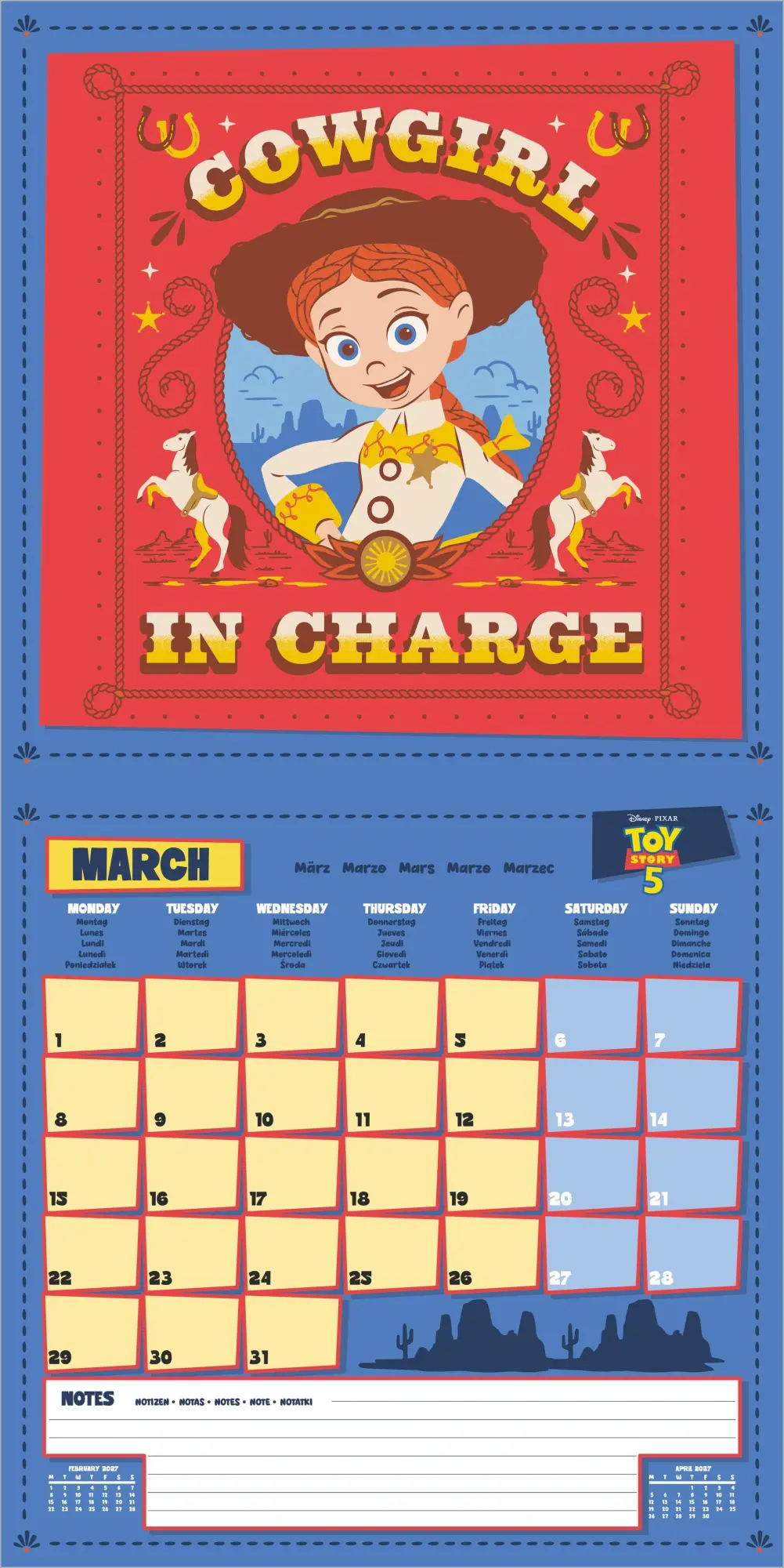 Bild: 5063457078997 | TOY STORY 5 2027 | Neumann Verlage GmbH &amp; Co KG | Kalender | 14 S.