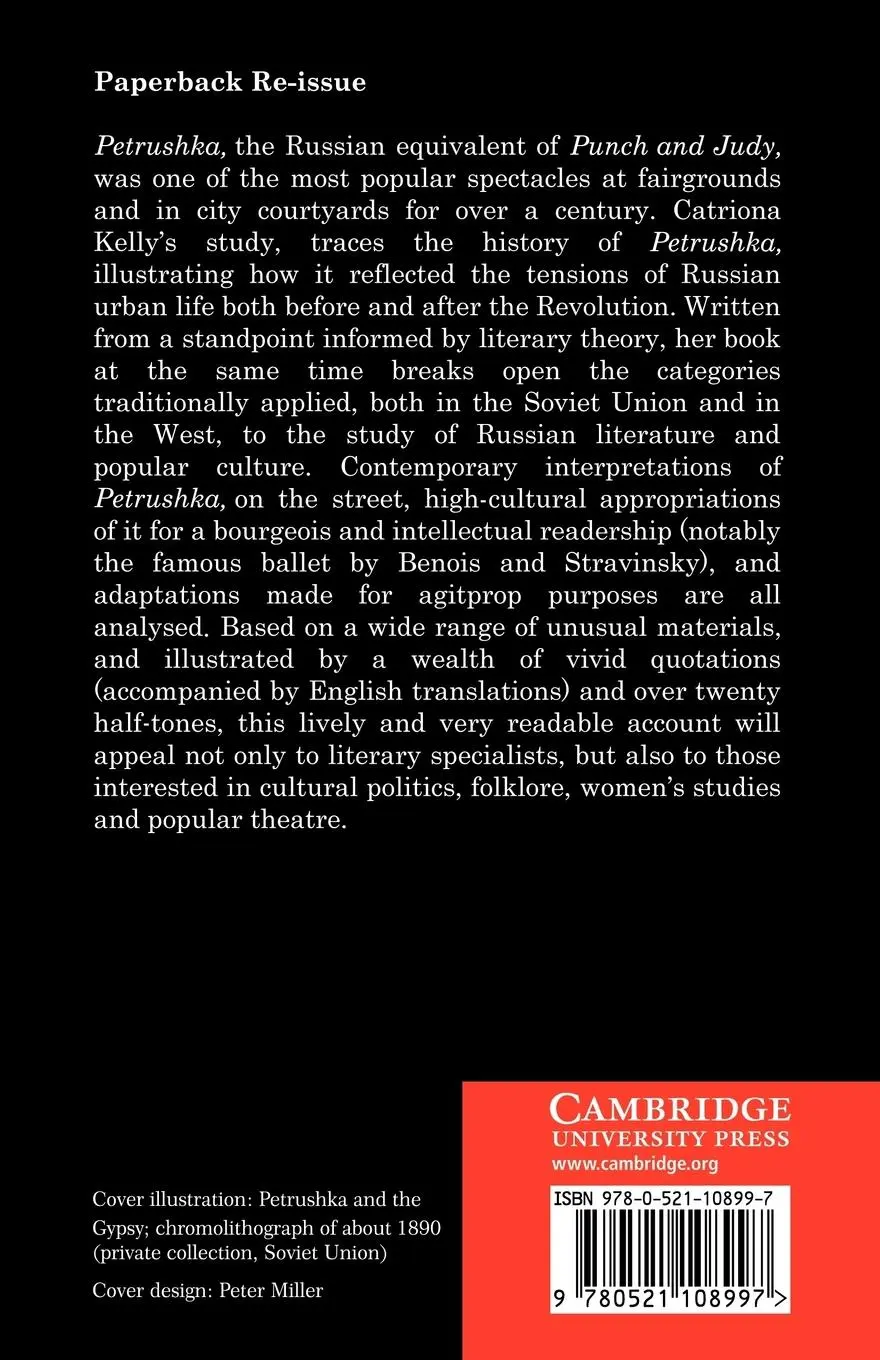 Rückseite: 9780521108997 | Petrushka | The Russian Carnival Puppet Theatre | Catriona Kelly