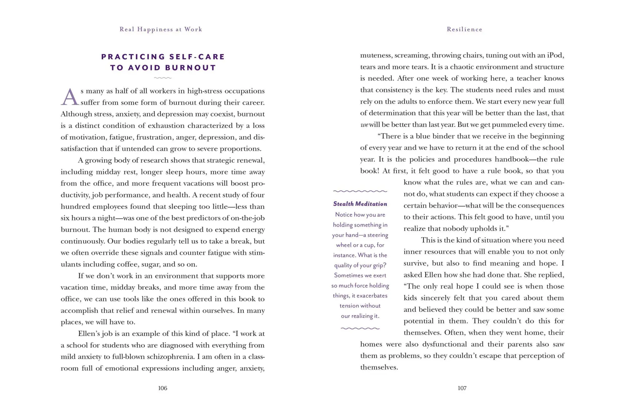Bild: 9780761168997 | Real Happiness at Work | Sharon Salzberg | Taschenbuch | Englisch