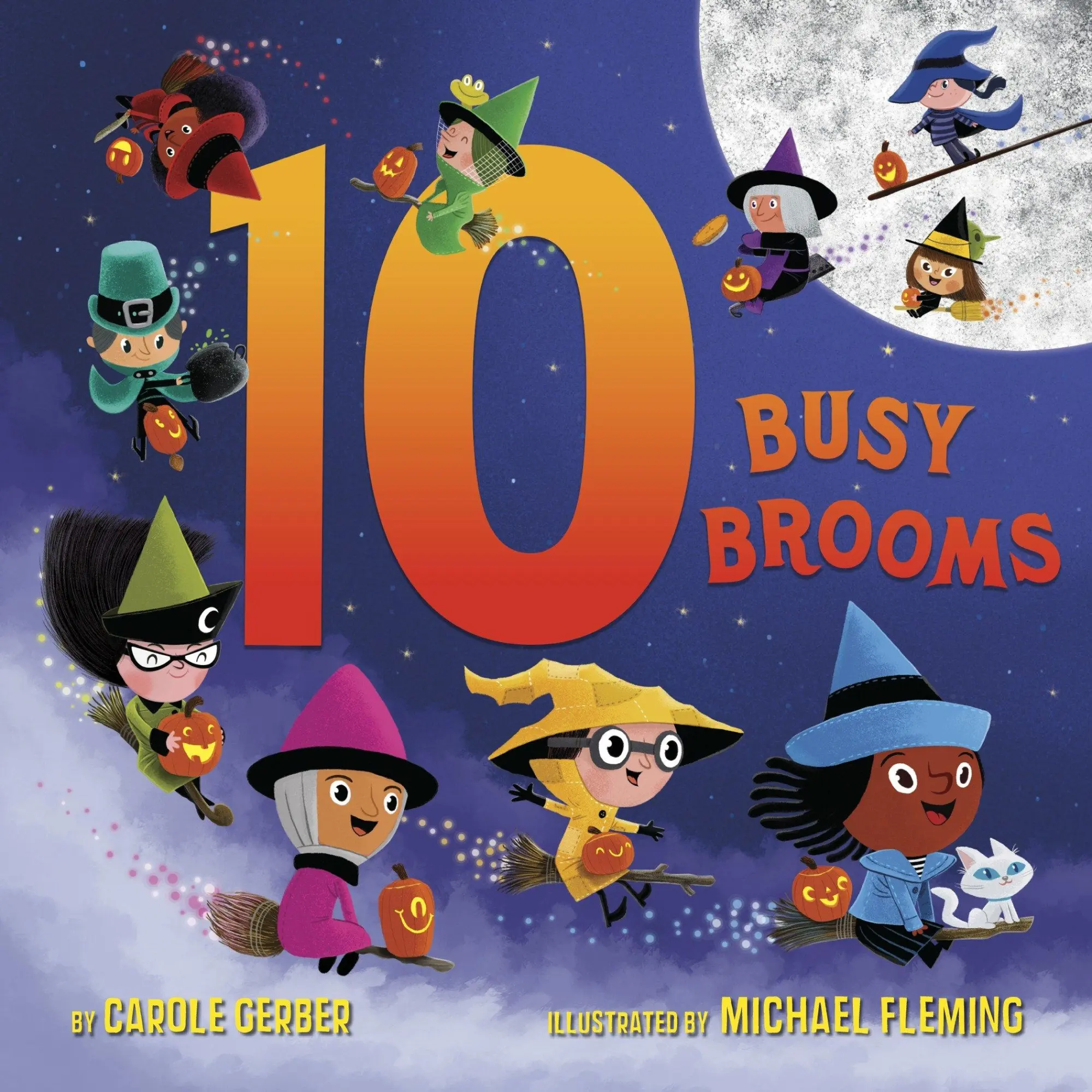 Cover: 9781524768997 | 10 Busy Brooms | Carole Gerber | Buch | Englisch | 2018