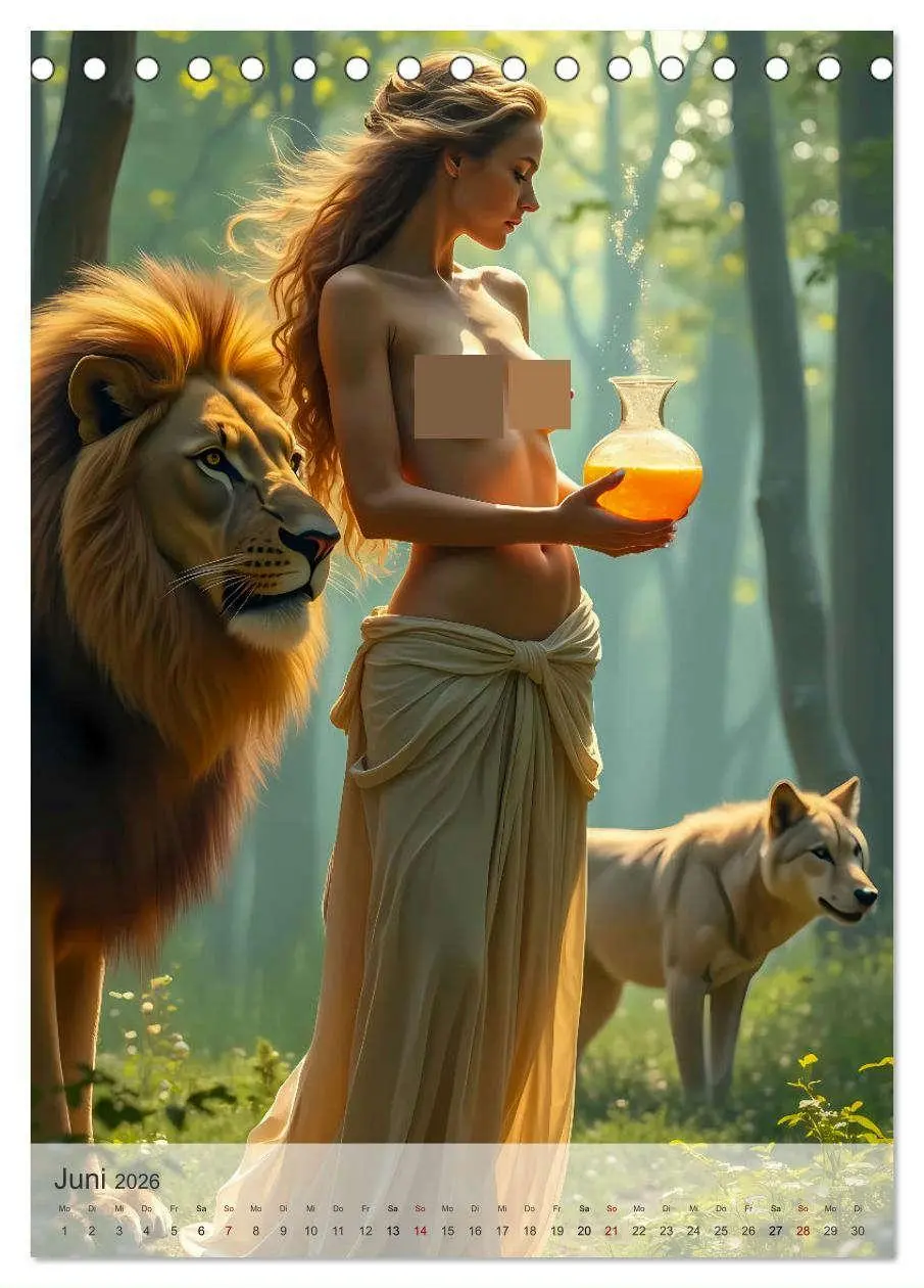 Bild: 9783457248997 | Spicy - Griechische Mythologie (Tischkalender 2026 DIN A5 hoch),...