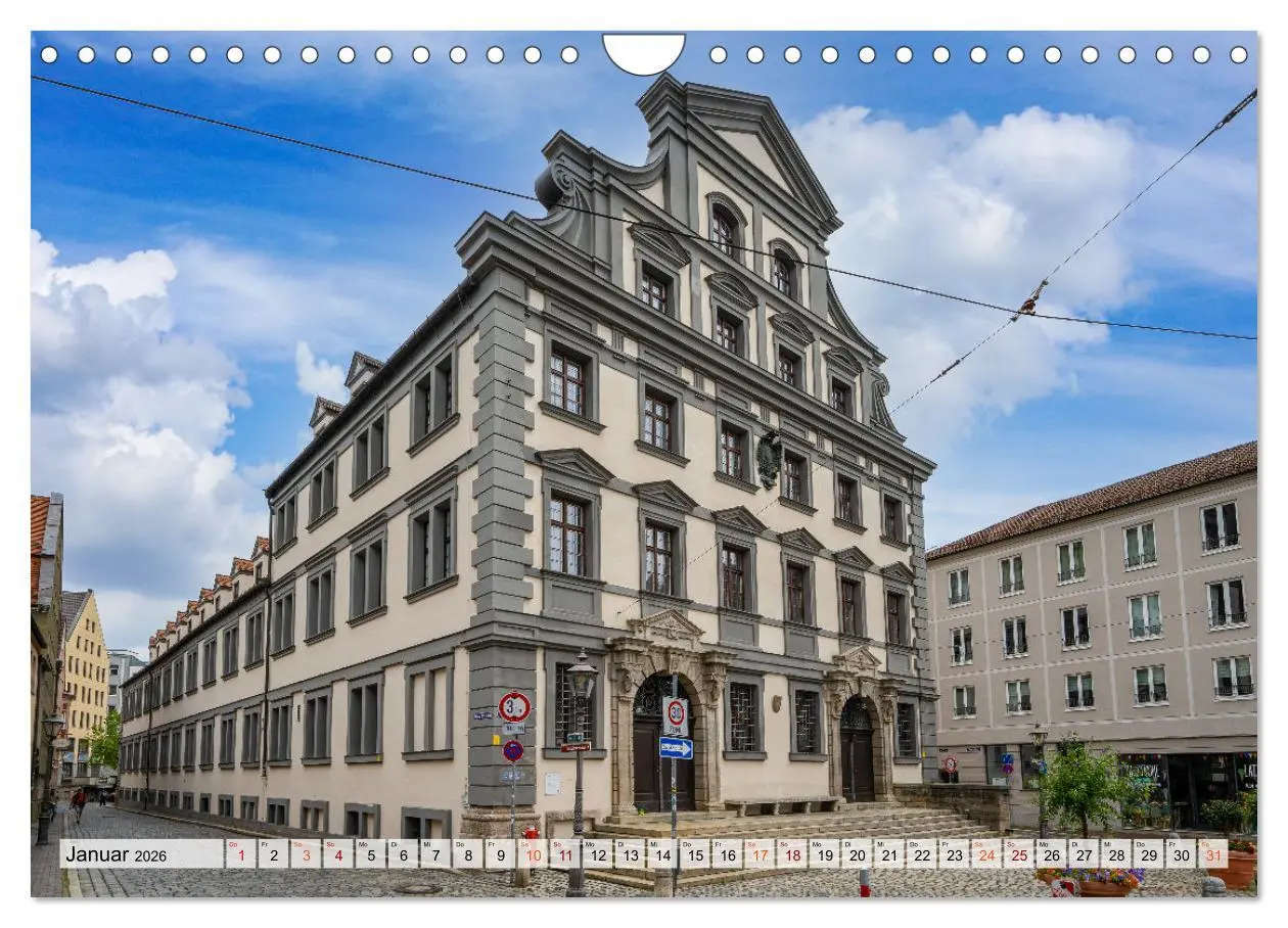 Bild: 9783457628997 | Augsburg Impressionen (Wandkalender 2026 DIN A4 quer), CALVENDO...