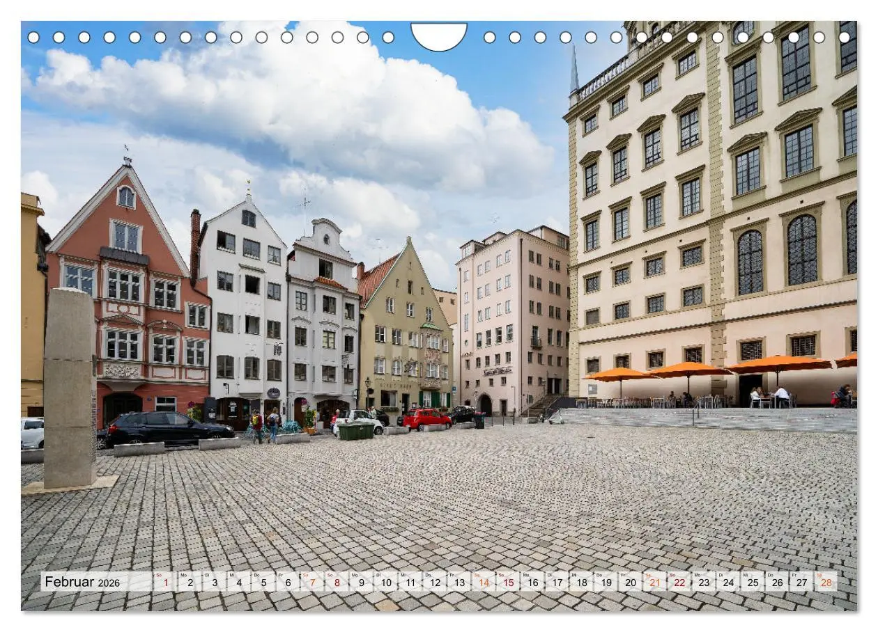 Bild: 9783457628997 | Augsburg Impressionen (Wandkalender 2026 DIN A4 quer), CALVENDO...