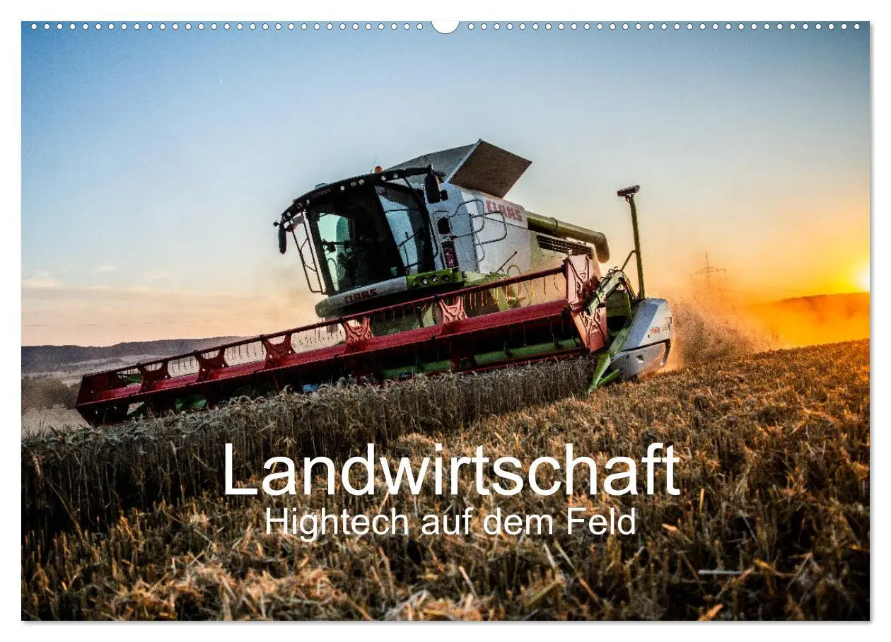 Cover: 9783457798997 | Landwirtschaft - Hightech auf dem Feld (Wandkalender 2026 DIN A2...