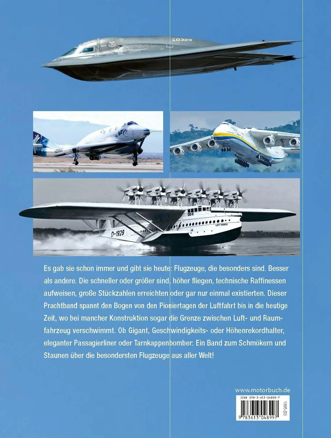 Rückseite: 9783613048997 | Die besten Flugzeuge, die man kennen muss | Wolfgang Borgmann | Buch