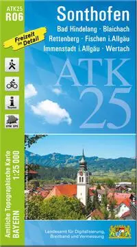 Cover: 9783899338997 | Sonthofen (Amtliche Topographische Karte 1:25000) | Digitalisierung
