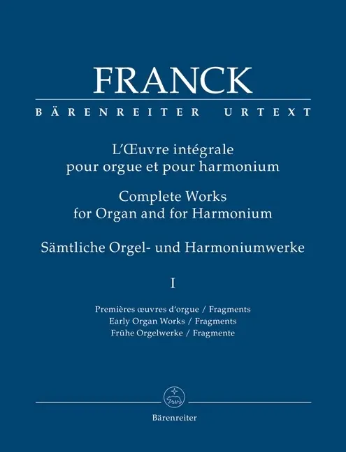 Cover: 9790006538997 | Sämtliche Orgelwerke und Harmoniumwerke. Bd.1 | César Franck | Buch