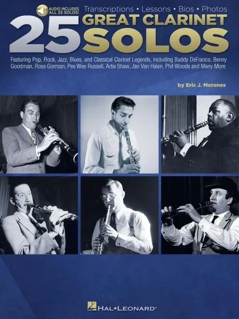 Cover: 888680969097 | 25 Great Clarinet Solos: Transcriptions * Lessons * BIOS * Photos -...