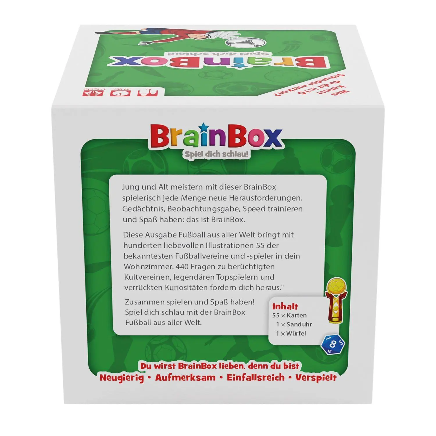 Bild: 5025822949097 | Brain Box - Fussball | Brain Box | Spiel | 2094909 | Deutsch | 2024