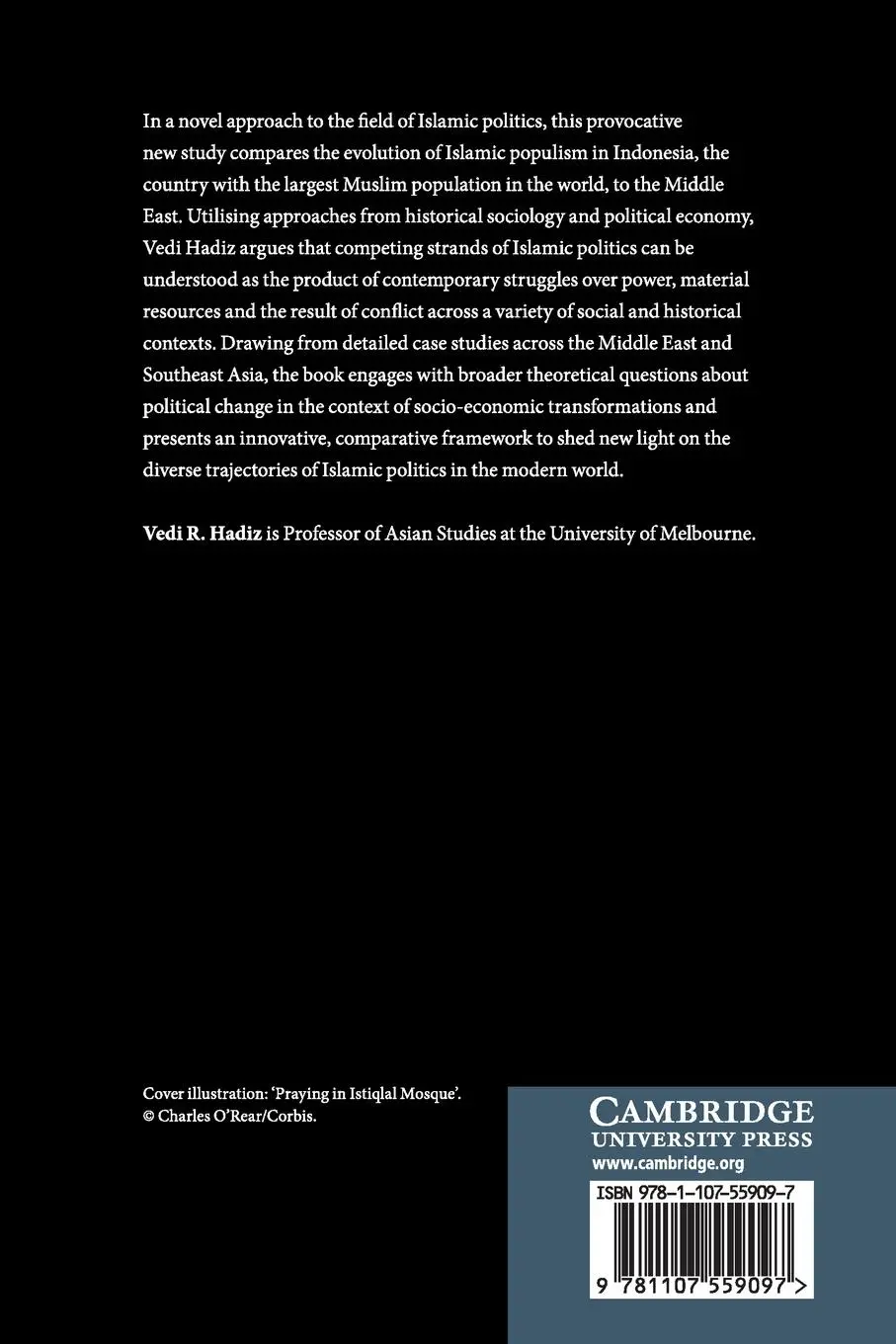 Rückseite: 9781107559097 | Islamic Populism in Indonesia and the Middle East | Vedi. R Hadiz