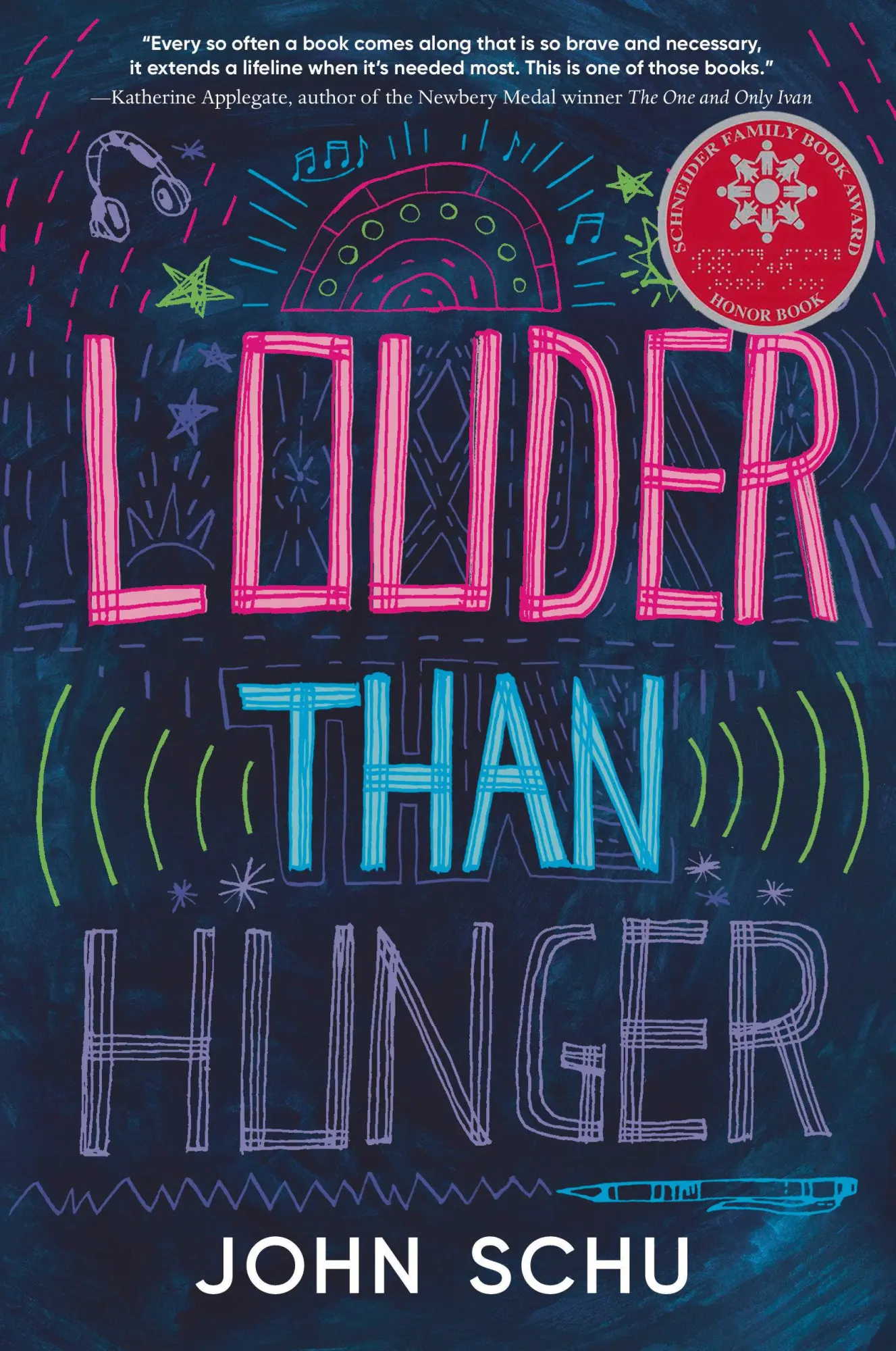Cover: 9781536229097 | Louder Than Hunger | John Schu | Buch | Einband - fest (Hardcover)