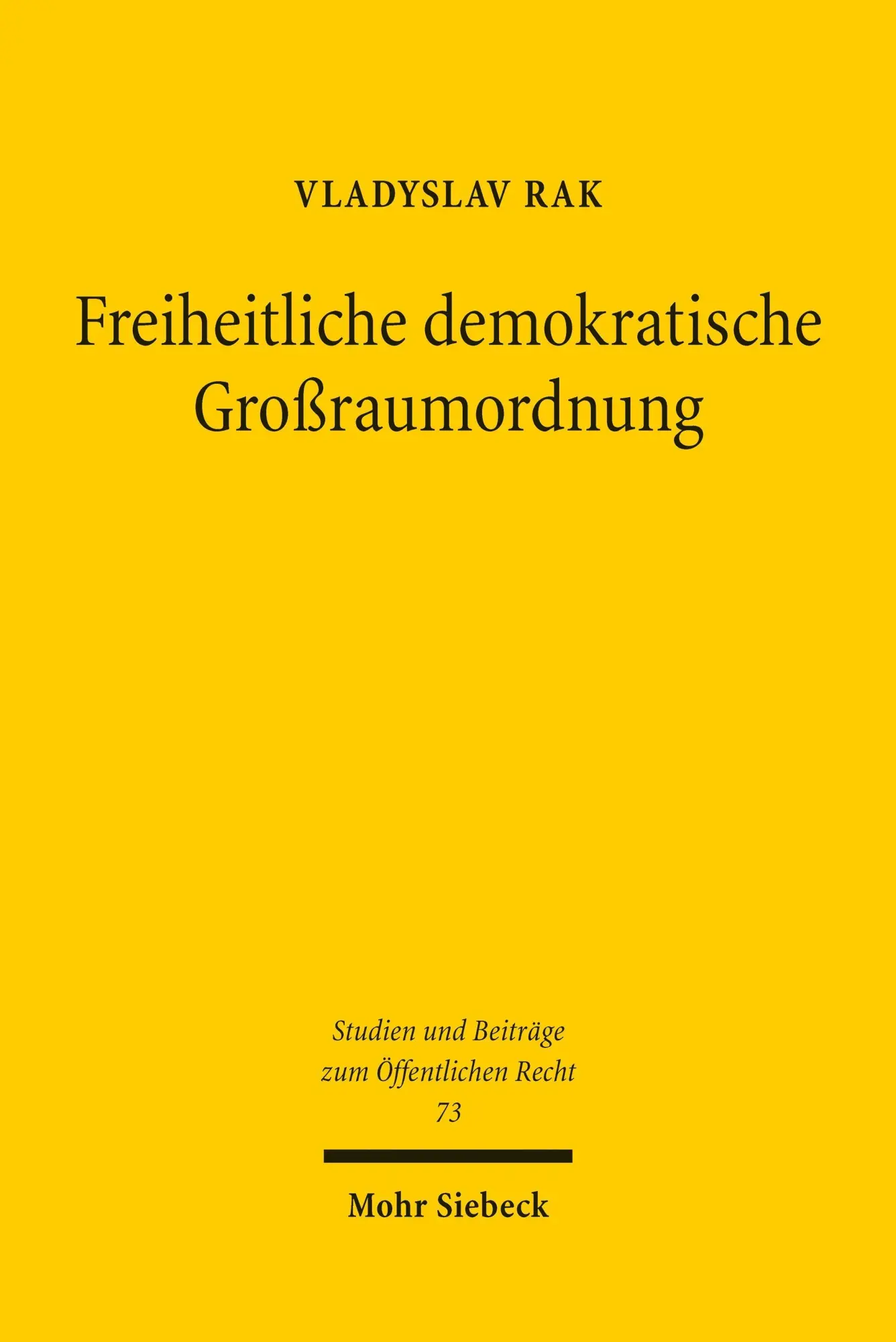 Freiheitliche demokratische Großraumordnung