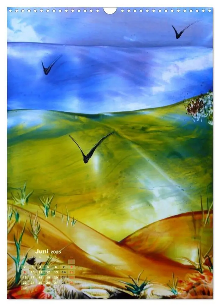 Bild: 9783457069097 | Augenblicke - Kunstkalender 2025 (Wandkalender 2025 DIN A3 hoch),...