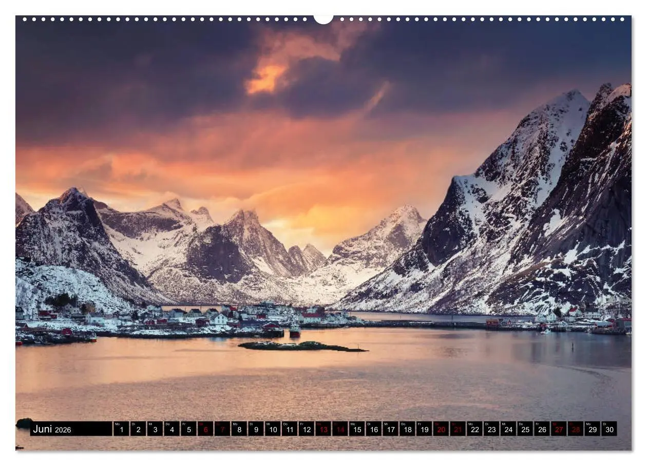 Bild: 9783457689097 | Lofoten Inselzauber (hochwertiger Premium Wandkalender 2026 DIN A2...