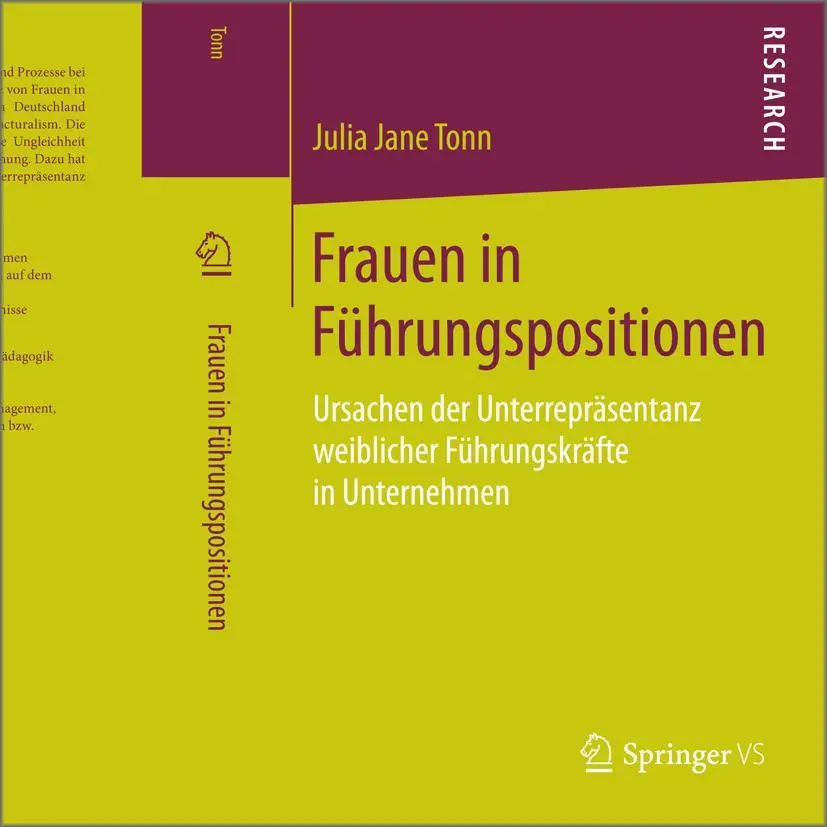 Cover: 9783658109097 | Frauen in Führungspositionen | Julia Jane Tonn | Taschenbuch | x