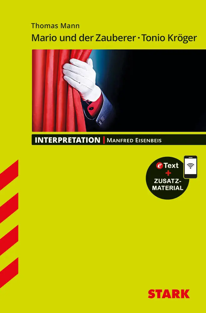 Cover: 9783849039097 | STARK Thomas Mann: Mario und der Zauberer, Tonio Kröger - Deutsch -...