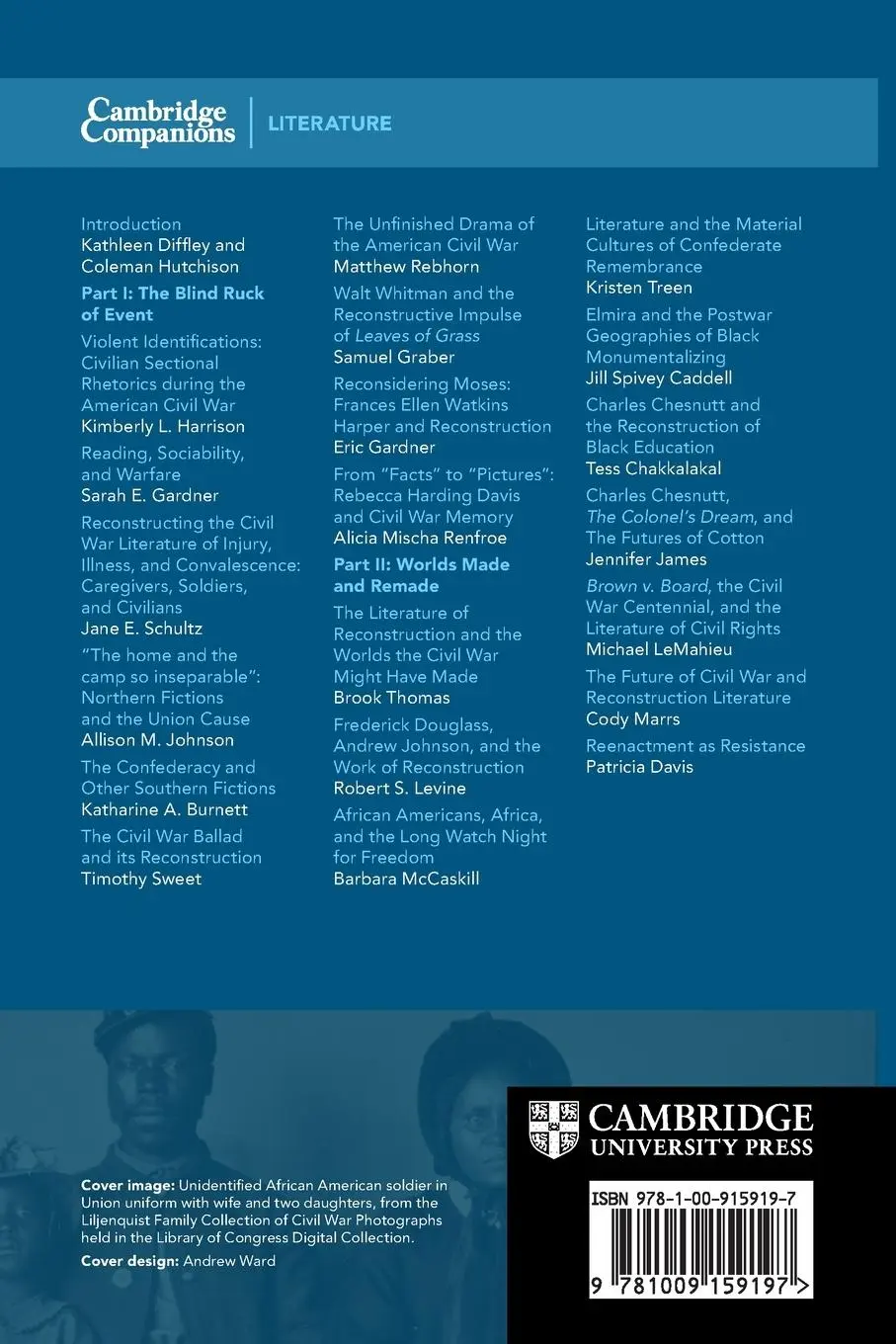 Rückseite: 9781009159197 | The Cambridge Companion to the Literature of the American Civil War...