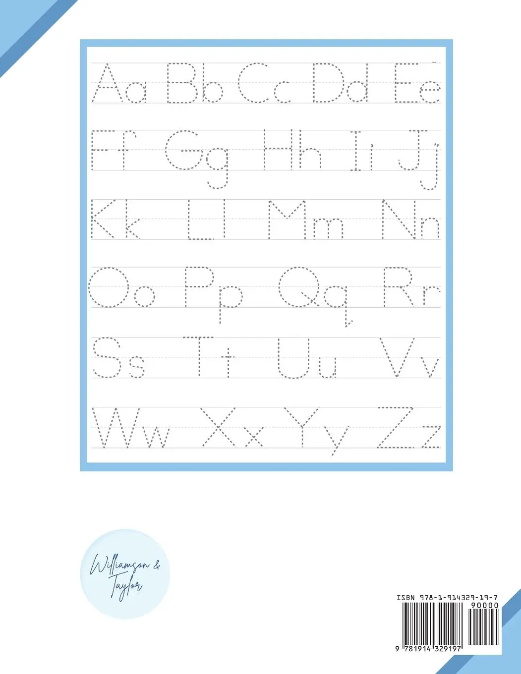 Rückseite: 9781914329197 | Handwriting Practice Paper for Kids | Williamson &amp; Taylor | Buch