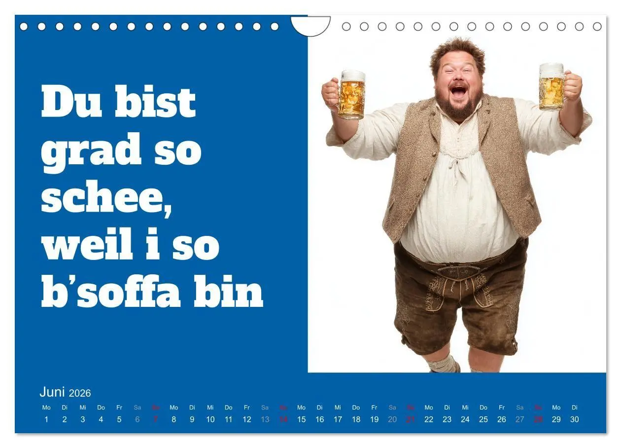 Bild: 9783516699197 | Bayerisch flirten, Gspusi! Bayern Kalender mit Dialekt und Mundart...