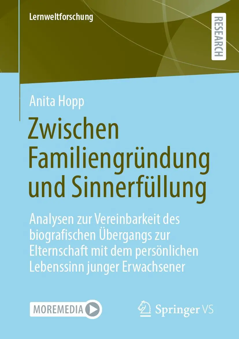 Cover: 9783658409197 | Zwischen Familiengründung und Sinnerfüllung | Anita Hopp | Taschenbuch