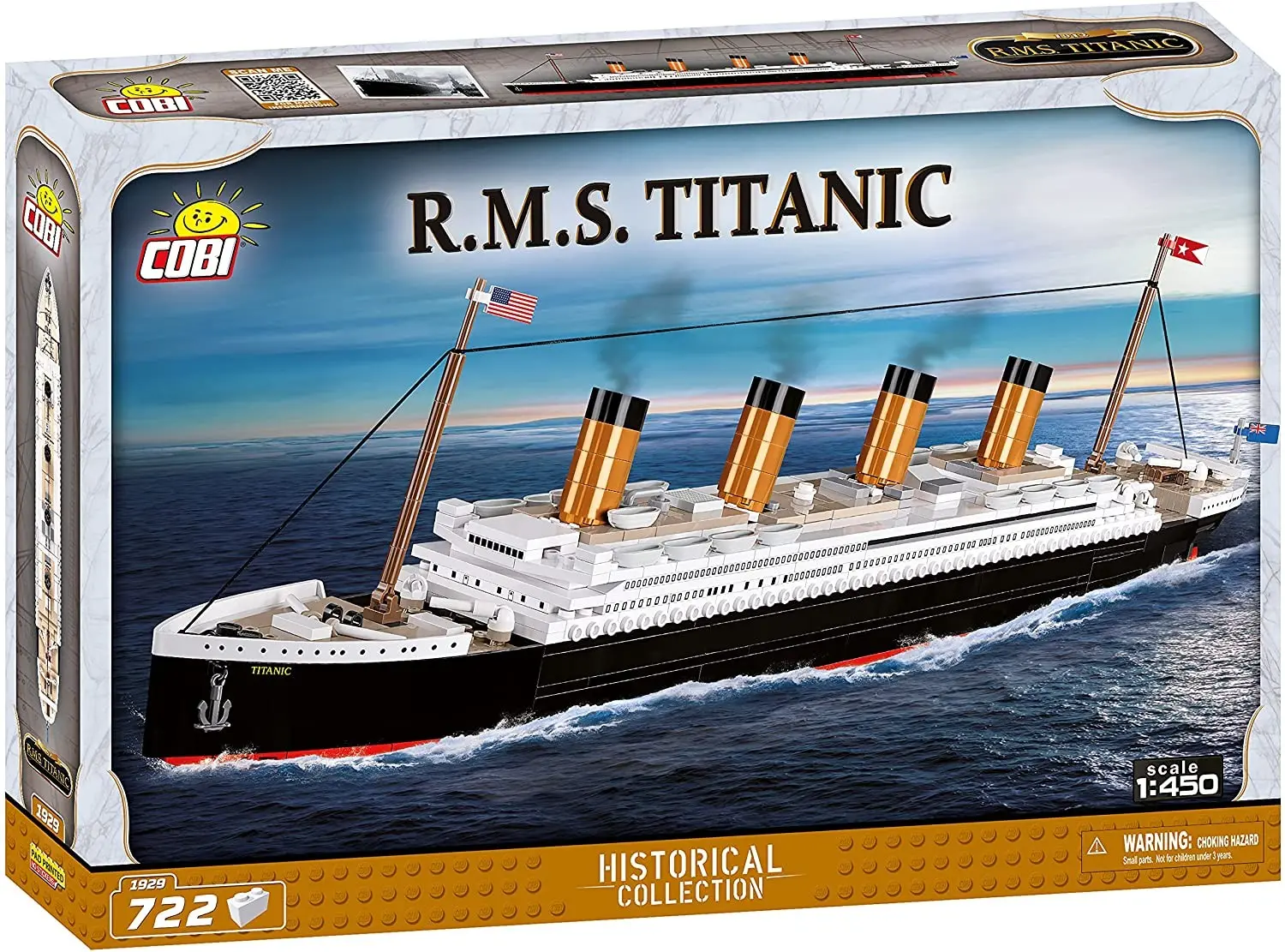Cover: 5902251019297 | COBI 1929 - Historical Collection, R.M.S. Titanic, Executive...
