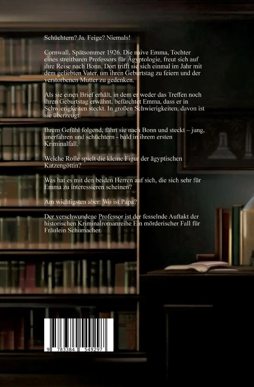 Rückseite: 9783384549297 | Der verschwundene Professor | Sommer 1926 | Andrea Instone | Buch