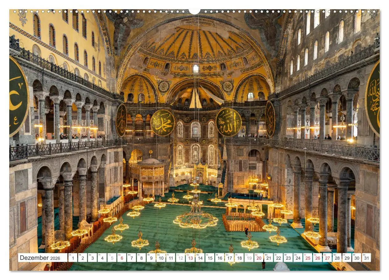 Bild: 9783457289297 | Türkei - Istanbul (Wandkalender 2026 DIN A2 quer), CALVENDO...