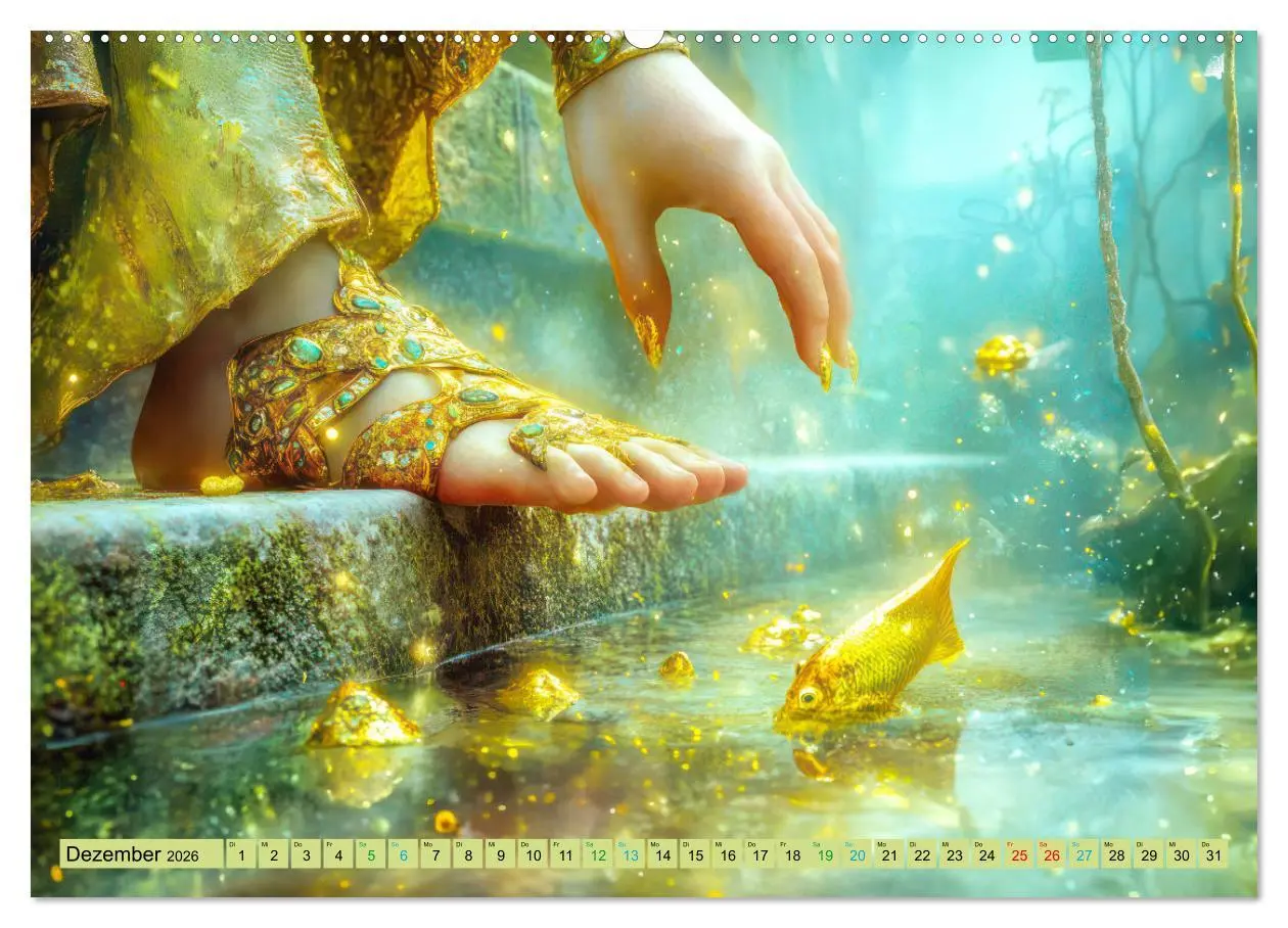 Bild: 9783457359297 | Eine zauberhafte Fantasiewelt (hochwertiger Premium Wandkalender...