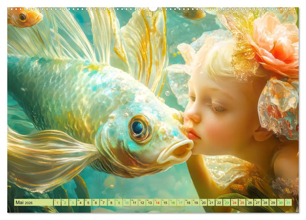Bild: 9783457359297 | Eine zauberhafte Fantasiewelt (hochwertiger Premium Wandkalender...