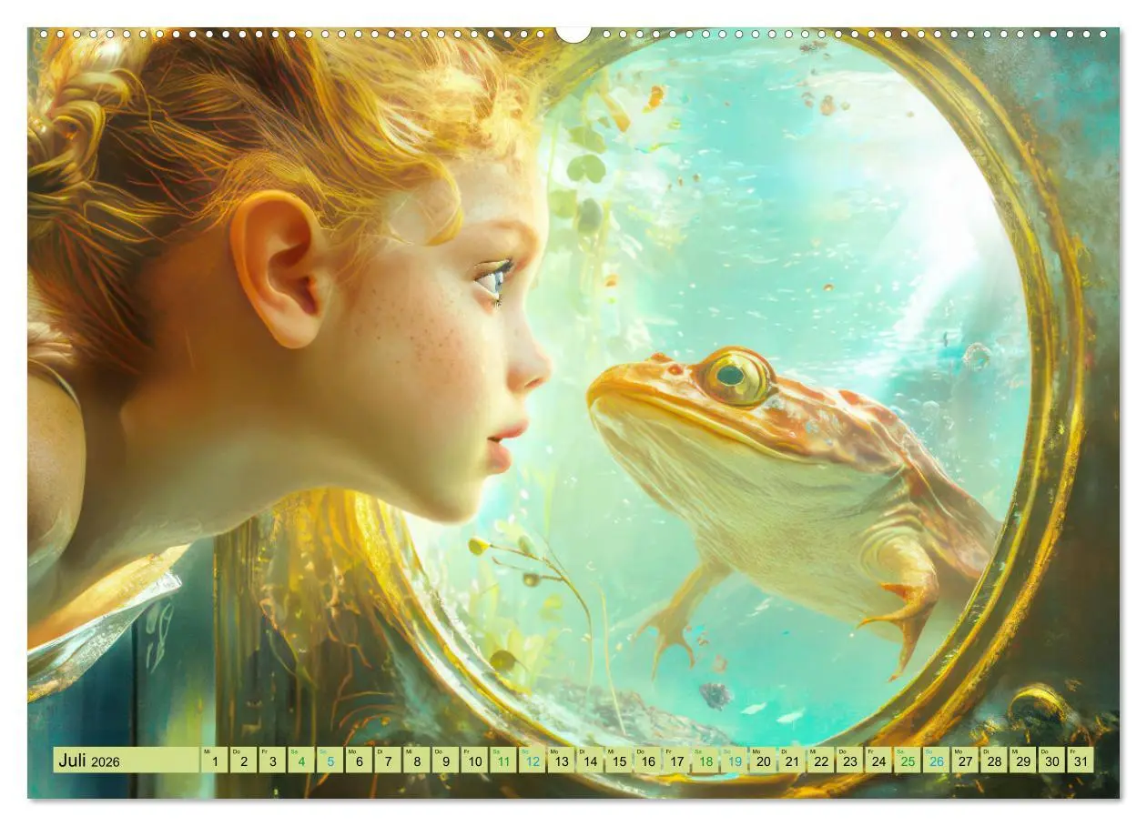 Bild: 9783457359297 | Eine zauberhafte Fantasiewelt (hochwertiger Premium Wandkalender...