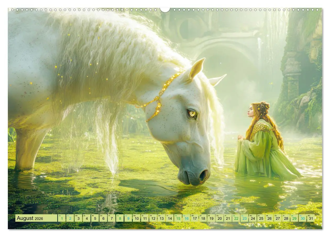 Bild: 9783457359297 | Eine zauberhafte Fantasiewelt (hochwertiger Premium Wandkalender...