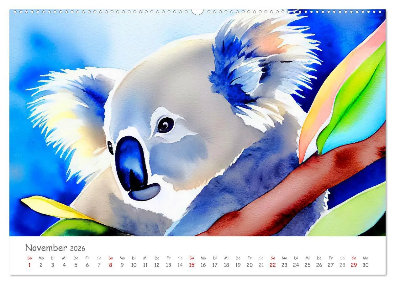 Bild: 9783457739297 | Der Koala 2026. Aschgrauer Beutelbär (hochwertiger Premium...