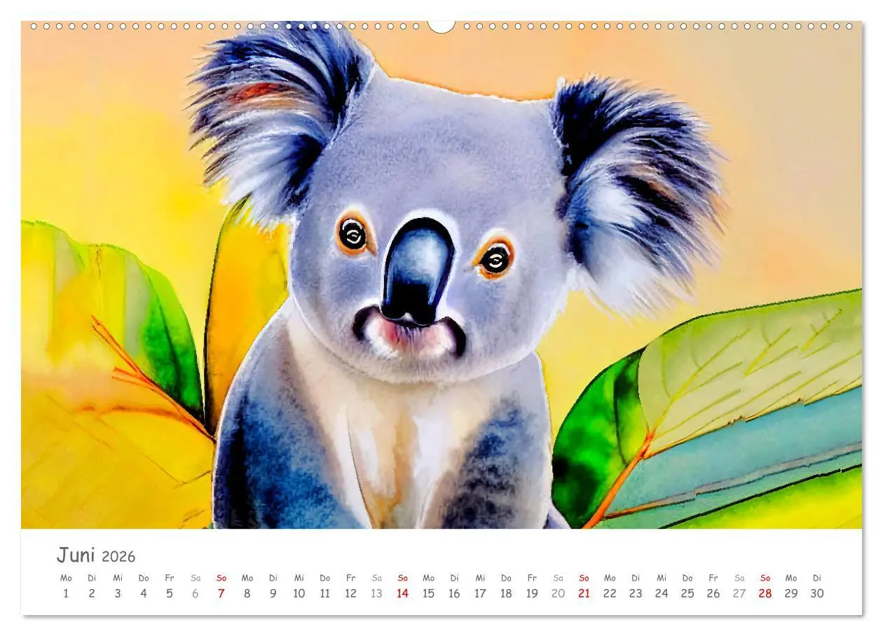 Bild: 9783457739297 | Der Koala 2026. Aschgrauer Beutelbär (hochwertiger Premium...