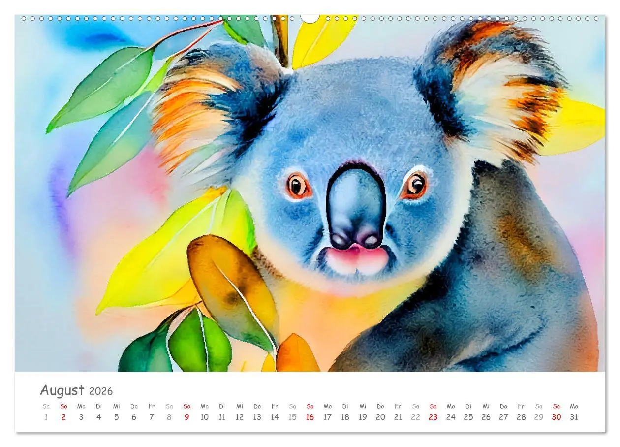 Bild: 9783457739297 | Der Koala 2026. Aschgrauer Beutelbär (hochwertiger Premium...
