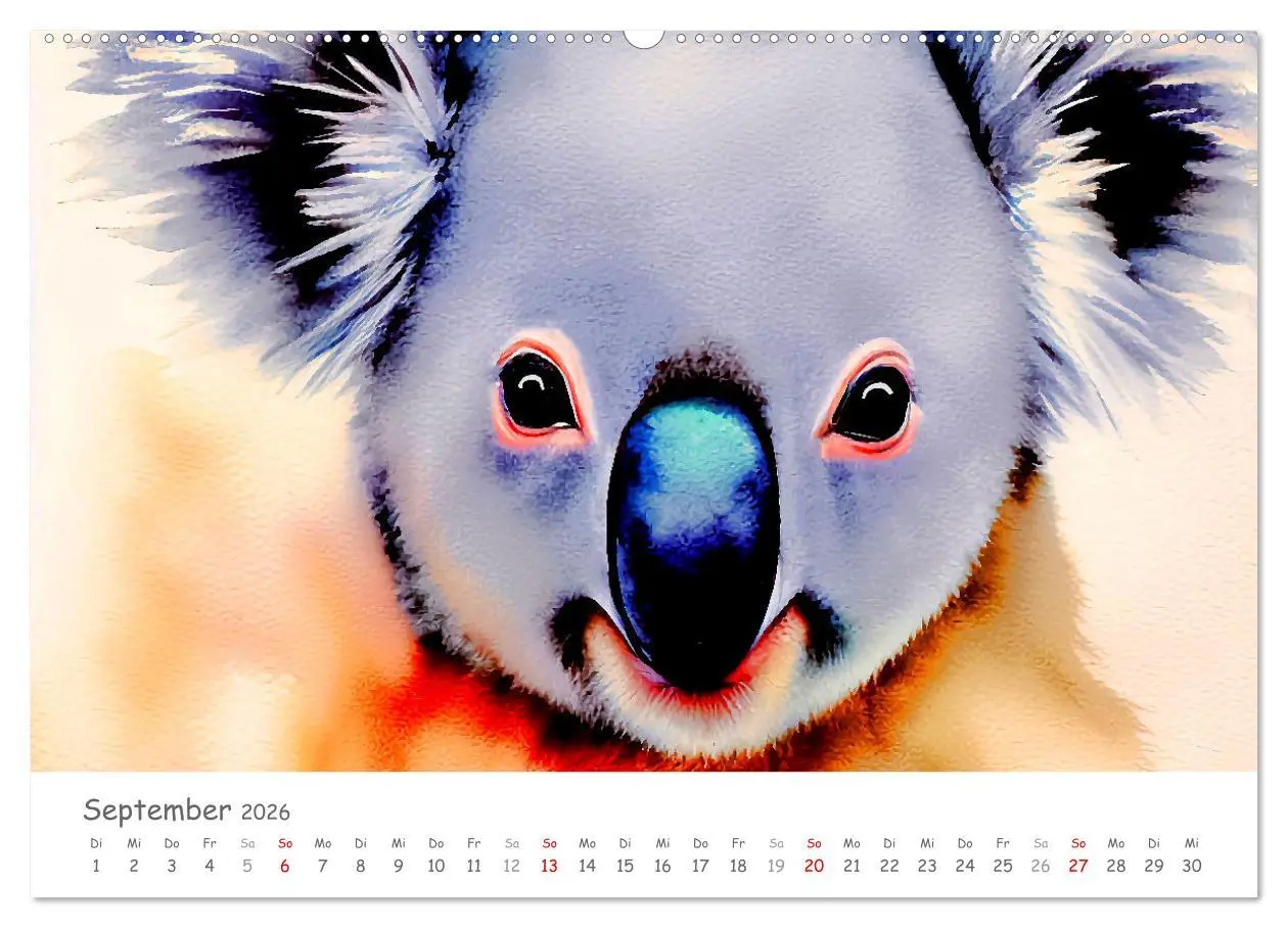 Bild: 9783457739297 | Der Koala 2026. Aschgrauer Beutelbär (hochwertiger Premium...