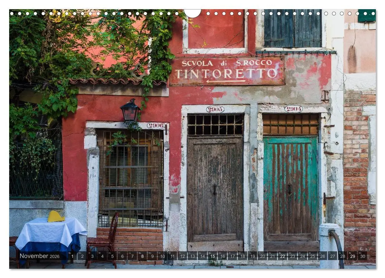 Bild: 9783516139297 | Venedig - Zauber der Lagunenstadt (Wandkalender 2026 DIN A3 quer),...